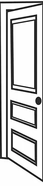 クローゼットの右扉